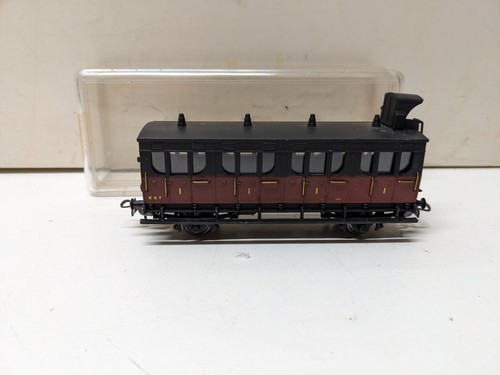 MMM RG / CLAREL ? 32F , Voiture Ancienne à Guérite 1 ère Classe Type A4 N 621 P O Neuf Bo 32f Ho 1 87