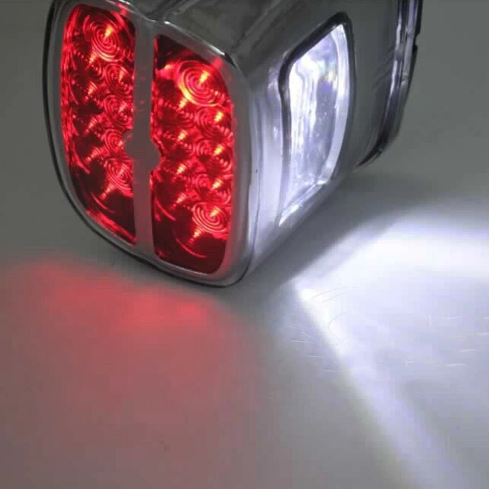 Conjunto de luz trasera de freno LED para Harley Dyna Road King Electra Glide 99-08 Foto 4 de 4