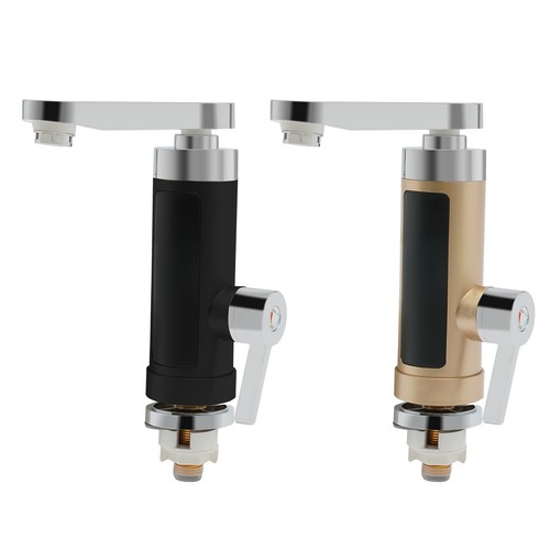 3000W Elektrischer Wasserhahn Sofort Heizung 360° LED Durchlauferhitzer Armatur - Bild 8 von 40