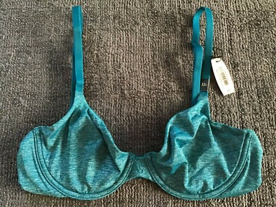 Victoria's Secret Unlined Semi Demi BH Gr US 32C 70C 75B Grün ungepolstert 