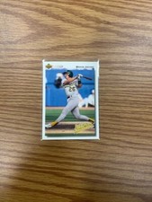 1992 Upper Deck Oakland Athletics Brook Jacoby Card #528