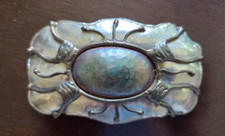 Handmade Copper Brass Web Style Belt Buckle Unisex RARE One of a Kind