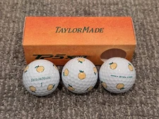 2024 TaylorMade TP5x Pix "Season Opener" Peach Golf Balls - 1 Sleeve/3 balls