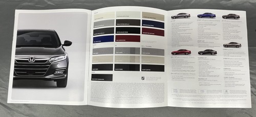 2018 HONDA Accord Original Dealers Car Sales Brochure Catalog NEW - Picture 7 of 7