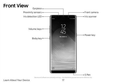 Samsung Galaxy Note 8 Note8 T-Mobile INSTRUKCJA OBSŁUGI - Zdjęcie 2 z 2