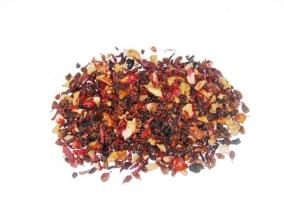 Sanddorn Früchtetee 1kg mit 40 % Beeren offener Tee  g1 Tee-Meyer