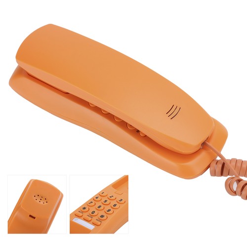 Telefon stacjonarny Telefony stacjonarne Przewodowy Telefon biurowy Telefon biurkowy Telefon Cienki - Zdjęcie 10 z 15