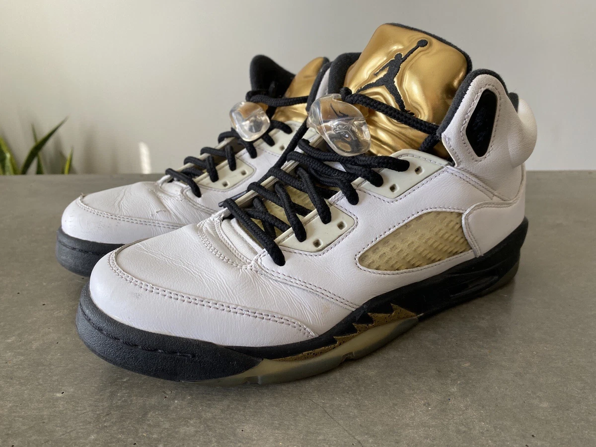 Jordan gold white shop and black
