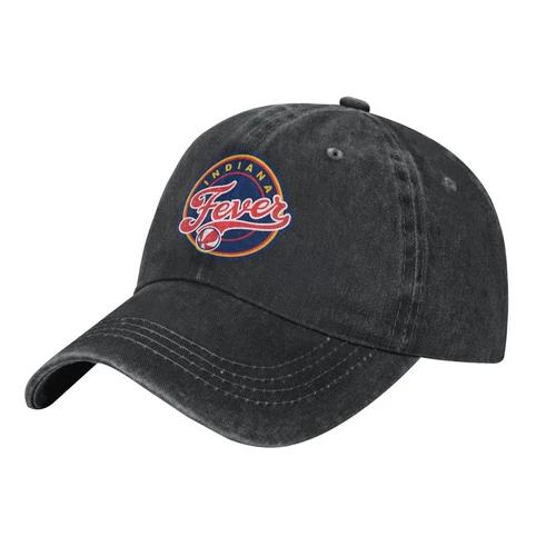 Maßgeschneiderte Indiana Fever Baseballkappe verstellbar Sport Sonnenhut neutral Erwachsene Pri - Bild 3 von 12