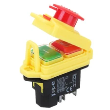 KEDU KJD17B Waterproof Emergency Stop Pushbutton Switches NVR Push Button Switch