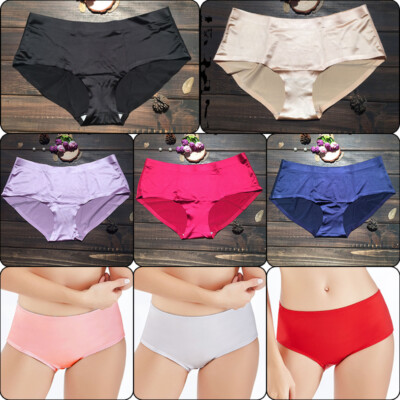 Women Sexy Underpants Panties Briefs Lingerie Nylon Seamless