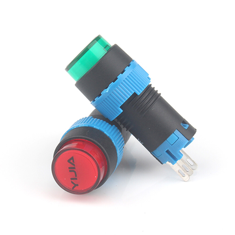 2pz,12mm Pulsante Momentaneo Rotondo Interruttore Pulsante Piatto SPST - Foto 6