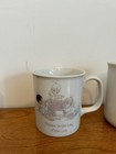 1985 Enesco Clowns Etc Set Of 4 Precious Moments White Coffee Mugs Tea Cups — photo 3