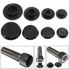 20PCS Black Hex Socket Allen Bolt Screw Nut Hexagon Head Cover Cap Protector