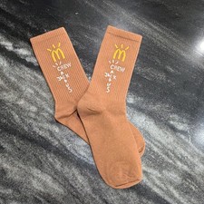 Cactus jack Travis Scott rare McDonalds collaboration socks