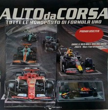 Auto da corsa tutte le monoposto di formula uno in scala 1:43 con teca 
