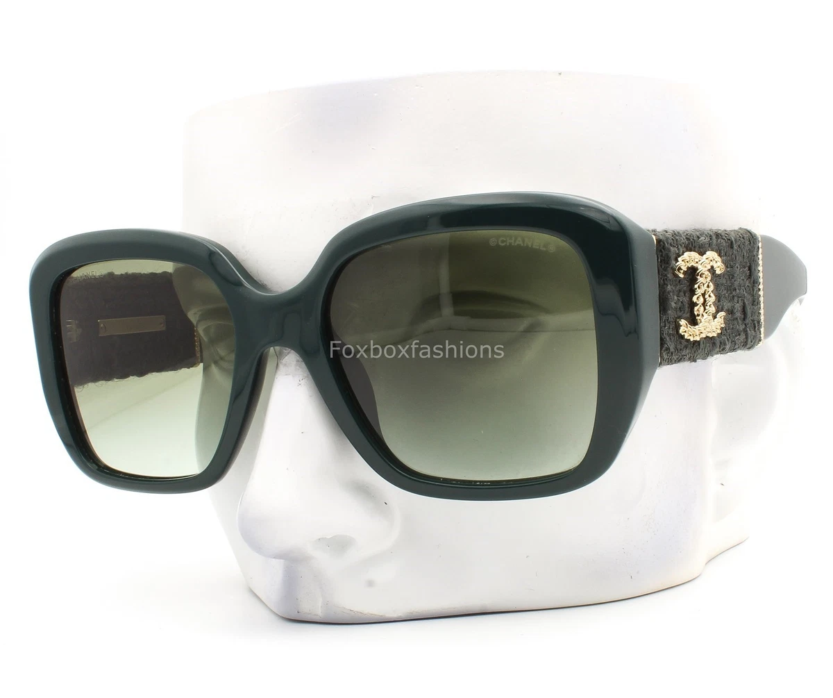 Chanel Butterfly Sunglasses.  NWOT. Gold Chanel Logo! Stunning W-case & box. CHANEL Sunglasses: Butterfly Sunglasses, acetate - gold  main image 2