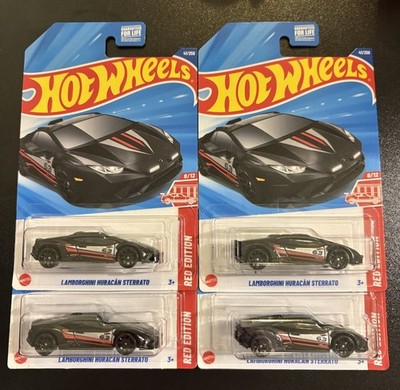 Hot Wheels 2025 #41 Target Red Edition #8 Lamborghini Huracán Sterrato lot of 4