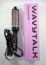 Wavytalk Blowout Boost 1.5" Ionic Thermal Round Brush NO CLIPS Rose Gold Used