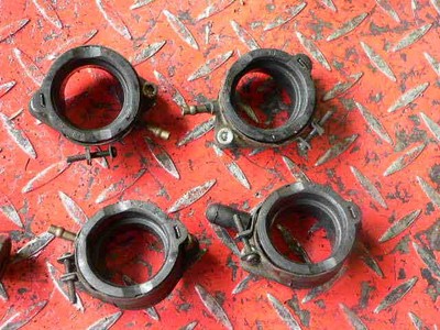 1988-90 Kawasaki Ninja ZX-10 ZX1000 Tomcat Intake Manifolds/Boots