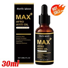 Max Afro Ayiti Oil Herbal Oil for Man Enhances Male Boosts Circulation N EW