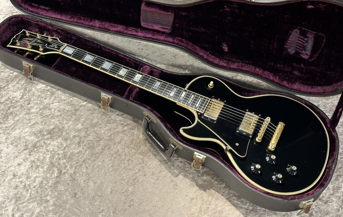 Gibson 1974 LES Paul Custom Left Hand Twentieth Anniversary Black