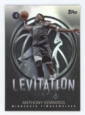 Anthony Edwards 2025-26 Topps Levitation Rainbow Foil #L-2 Timberwolves!