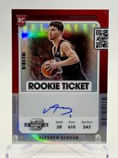 2021-22 Contenders Optic Alperen Sengun #103 Rookie Ticket Auto