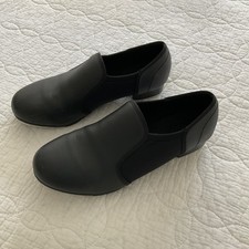 Linodes Tap Dance Shoes Unisex Women  s Size 6 Black Slip On
