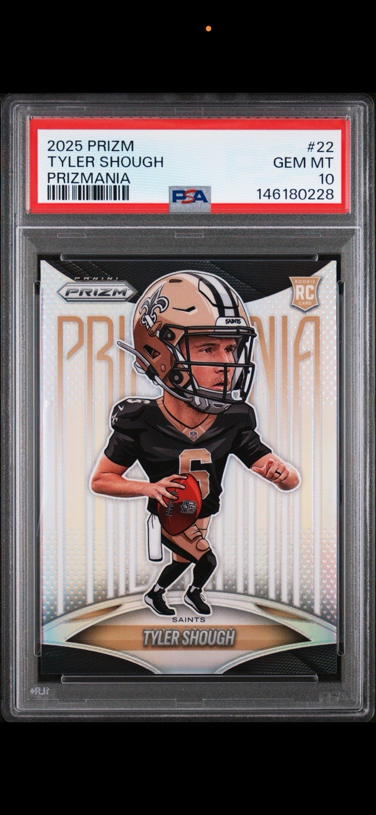 Tyler Warren Panini Prizm Draft Picks Color Blast #22 Base
