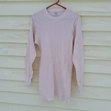 Vtg Morgan Long Johns Thermal Shirt Mens Tall 2XL Waffle  Knit Base Layer