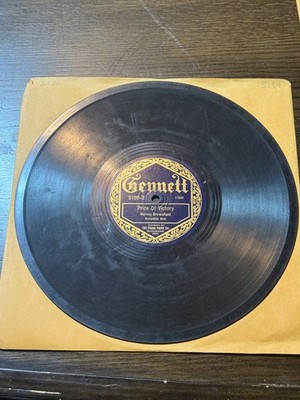 GENNETT Record 78 Rpm 5199 Harvey Brownfield PRIZE OF VICTORY / BEAUTIFUL SPRING