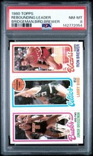 1980-81 Topps - Larry Bird, Junior Bridgeman, Ron Brewer #198-31-146 (RC)