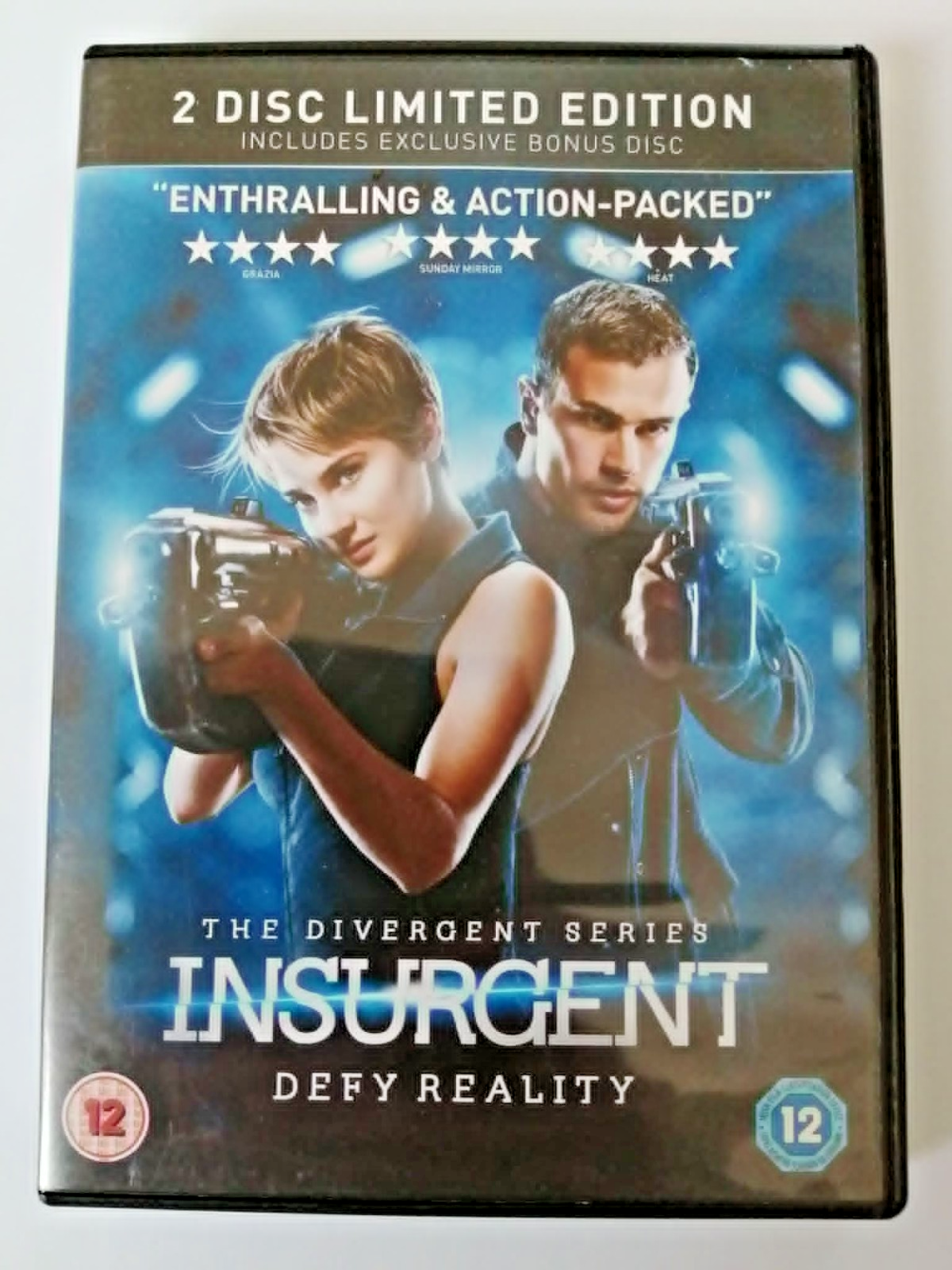 DVD The Divergent Series: Insurgent - Defy Reality. Shailene Woodley. Theo James