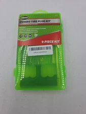 Slime 9pc Kit Tire Tackle: Tire Repair Kit- Model 20133