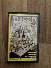 Pedro Sinclair ZX Spectrum 48k Vintage Video Game Imagine Software Retro EX