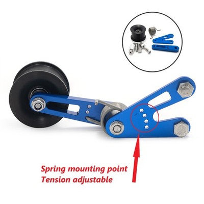 Adjustable Chain Tensioner Footpegs Roller for Yamaha Raptor 250 YFM250R 2008-13