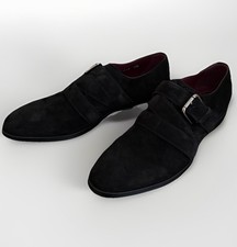 Dolce & Gabbana Giotto Monkstrap Velvet Men’s Shoe In Black Size 43.5 EU 10.5 US