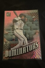 2019 Panini Donruss - Dominators Freddie Freeman #D9 Pink Firework