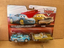 DISNEY CARS DIECAST -Bling Bling Lightning McQueen & Tex Dinoco Combined Postage