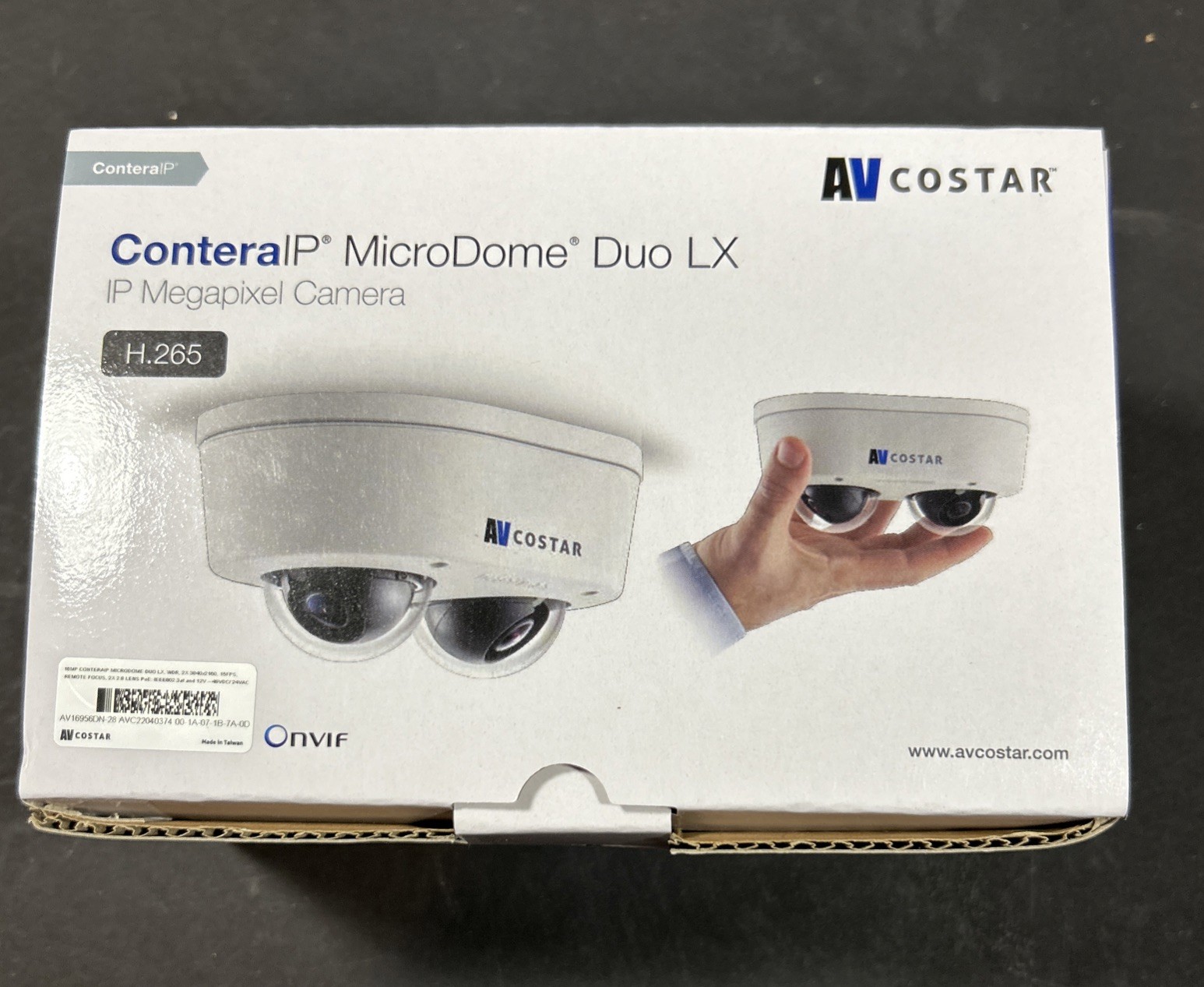 Arecont Vision MicroDome Duo Series 16MP Outdoor Network Dome IP AV16956DN-28