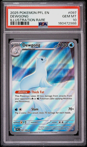 Dewgong graded PSA 10 for sale on eBay