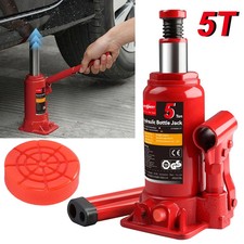 5 Ton 10000 Lb Hydraulic Bottle Jack W Jack Pad Carrying Case Car Lift Stand 5 Ton 10000 Lb Hydraulic Bottle Jack W Jack Pad Carrying Case Car Lift Stand