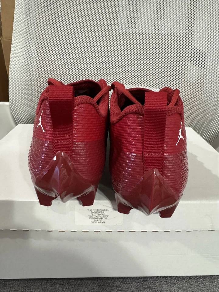 Nike Jordan Vapor Edge Speed 360 2 Oklahoma Sooners Football Cleats Men Size 9.5 - Image 4 of 4