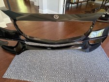 2019 Mercedes-amg E63 S W213 Oem Front Bumper Cover Black Paint 040