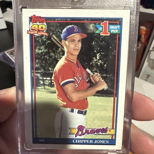 1991 Topps - Chipper Jones #333 (RC)