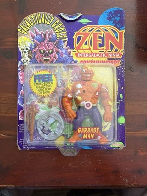 ZEN Intergalactic Ninja Contaminators Garbage Man Figure Sealed