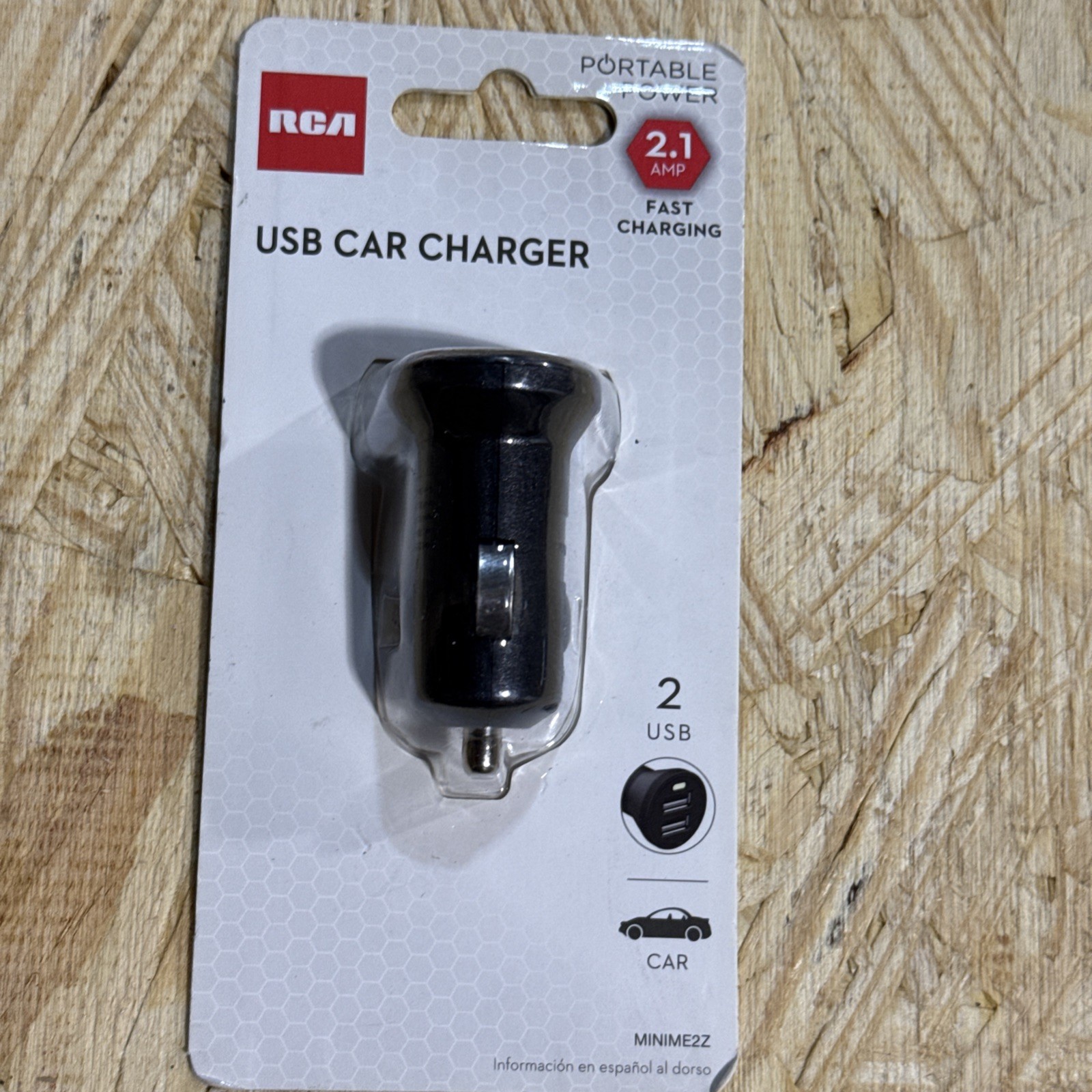 RCA MINIME2F Mini DC to USB 2.10 Amp 2 Outlet Power Adapter