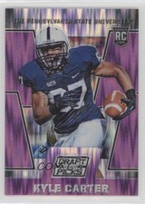 2016 Panini Prizm Collegiate Draft Picks Purple Flash 24/99 Kyle Carter #151 0f6