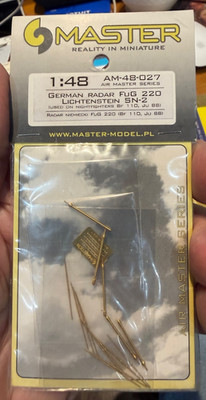 1/48 MASTER-MODEL AM-47-027 GERMAN RADAR FUG 220 LICHTENSTEIN SN-2